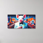 ピグベガスナイトライフ4 キャンバスプリント (正面)