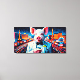 ピグベガスナイトライフ4 キャンバスプリント