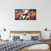 ピグベガスナイトライフ5 キャンバスプリント (インサイチュ (寝室))