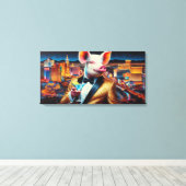 ピグベガスナイトライフ5 キャンバスプリント (インサイチュ (ウッドフロア))