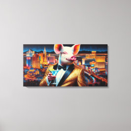 ピグベガスナイトライフ5 キャンバスプリント