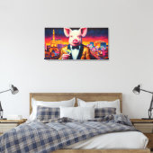 ピグベガスナイトライフ7 キャンバスプリント (インサイチュ (寝室))