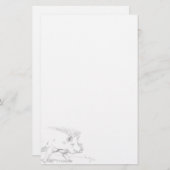 ピグペンシルスケッチ 便箋 (正面/裏面)