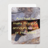 ピグペンペアのぞき豚 招待状 (正面/裏面)