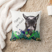 ピグマイヤギ絵を描の名ヤギ枕 クッション (ブランケット)