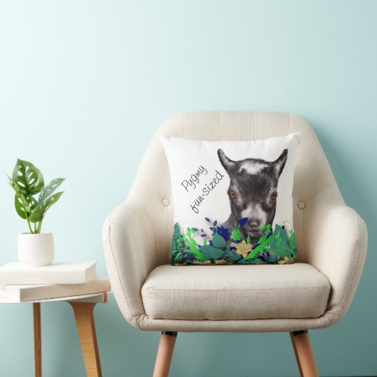 ピグマイヤギ絵を描の名ヤギ枕 クッション (椅子)