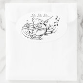 ピグマエストロ 楕円形シール (バッグ)