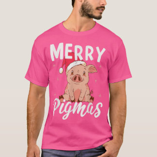 ピグマサンタメリーピグラバークリスマス Tシャツ