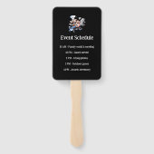 ピグマスコットファミリー懇親会イベントスケジュールカスタム ハンドファン (裏面)