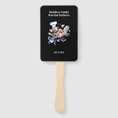 ピグマスコットファミリー懇親会イベントスケジュールカスタム ハンドファン (正面)