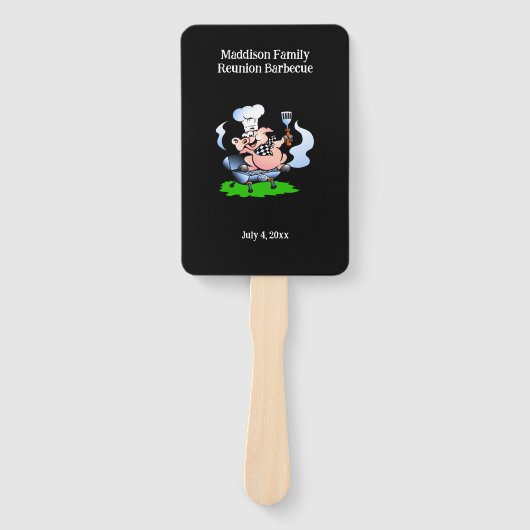 ピグマスコットファミリー懇親会バーベキューカスタム ハンドファン (正面)