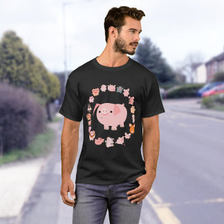ピグマンダラTシャツフロント Tシャツ