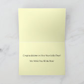 ピグミーのヤギの双生児 カード (内部)