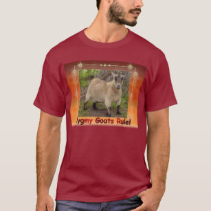 ピグミーのヤギの規則のTシャツ Tシャツ