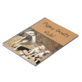 ピグミーのヤギ家族 ノートブック (左側)