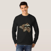 ピグミー3トエッド・ナマケモノ危惧種 Tシャツ (正面フル)