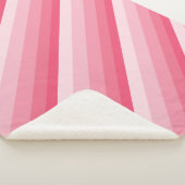 ピグラデーションッストライプク調の対角線 シェルパブランケット (3/4)