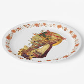 ピグリムガール感謝祭 ペーパープレート (アングル)