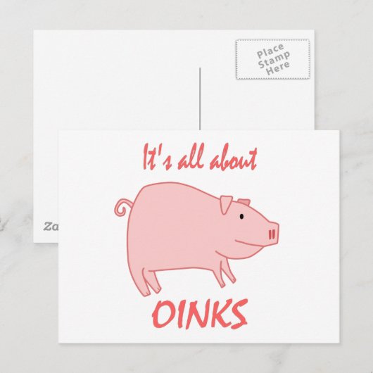 ピグリンク ポストカード (正面/裏面)