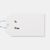 ピグリ飛んでいるスマスギフトラベル ギフトタグ (裏面横)