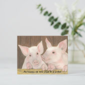 ピグレットポストカード ポストカード (スタンド正面)
