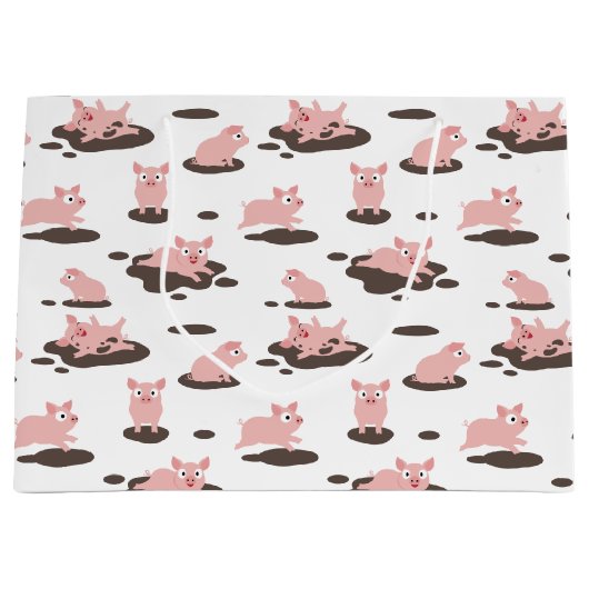 ピグレットラージ抱き枕 ラージペーパーバッグ (正面)