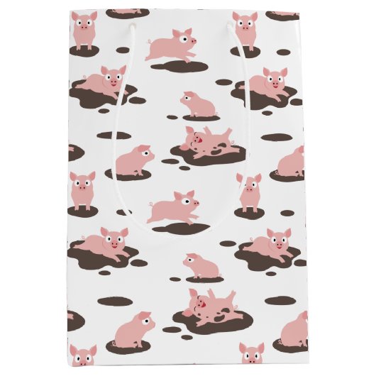 ピグレット中抱き枕 ミディアムペーパーバッグ (正面)