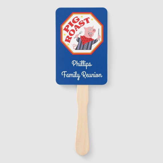 ピグローストおもしろいファミリー懇親会 ハンドファン (正面)