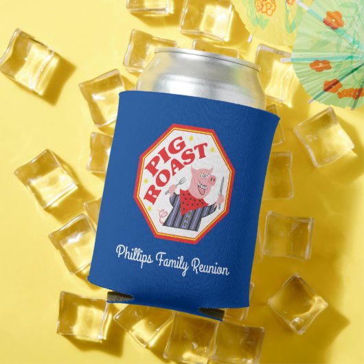 ピグローストおもしろいファミリー懇親会 缶クーラー (インサイチュ 夏)