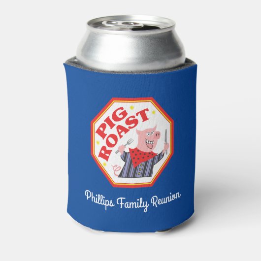 ピグローストおもしろいファミリー懇親会 缶クーラー (缶裏面)