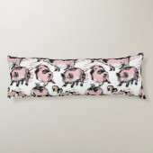 ピグ中国のイヤー2019オリジナルスケッチ抱き枕 ボディピロー (裏面)