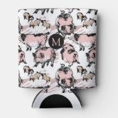 ピグ中国のイヤー2019オリジナルモノグラムクーラーボックス 缶クーラー (正面)