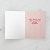 ピグ付き少年ファッションプレート カード (内部)