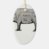 ピグ図 セラミックオーナメント (右)