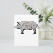 ピグ図 ポストカード (スタンド正面)