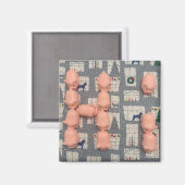 ピグ磁石 マグネット (正面/裏面)