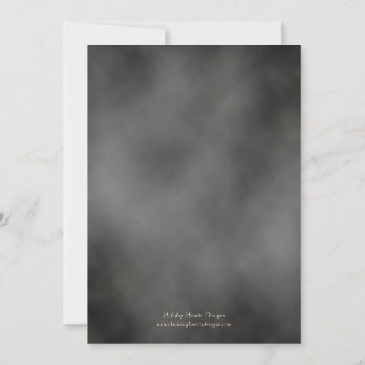 ピグ素朴ローストバックヤードBBQリタイアメントパーティー 招待状 (裏面)