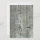 ピグ素朴ロースト招待状テンプレート 招待状 (裏面)