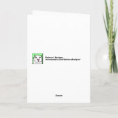 ピグ誕生日カード カード (裏面)