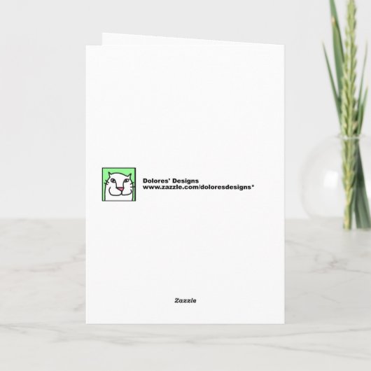 ピグ誕生日カード カード (裏面)