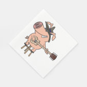 ピグ遊の青 スタンダードランチョンナプキン (角)