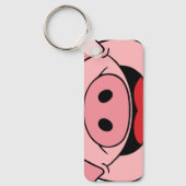 ピグ顔 キーホルダー (正面)