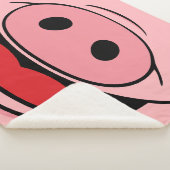 ピグ顔 シェルパブランケット (3/4)