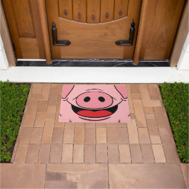 ピグ顔 ドアマット