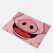 ピグ顔 ドアマット (アングル)