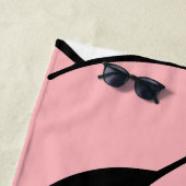 ピグ顔 ビーチタオル (インサイチュ)