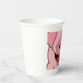 ピグ顔 紙コップ (右)