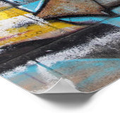 ピグ風変わり顔 ポスター (角)