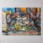 ピグ風変わり顔 ポスター (正面)