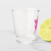 ピグ飛んでいるショット・グラス、ピグ。 ショットグラス (左)